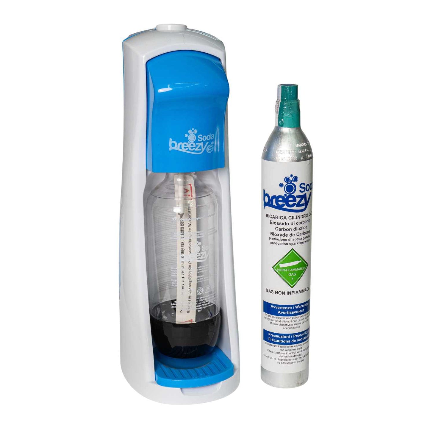 Soda Breezy S gasatore acqua kit starter completo