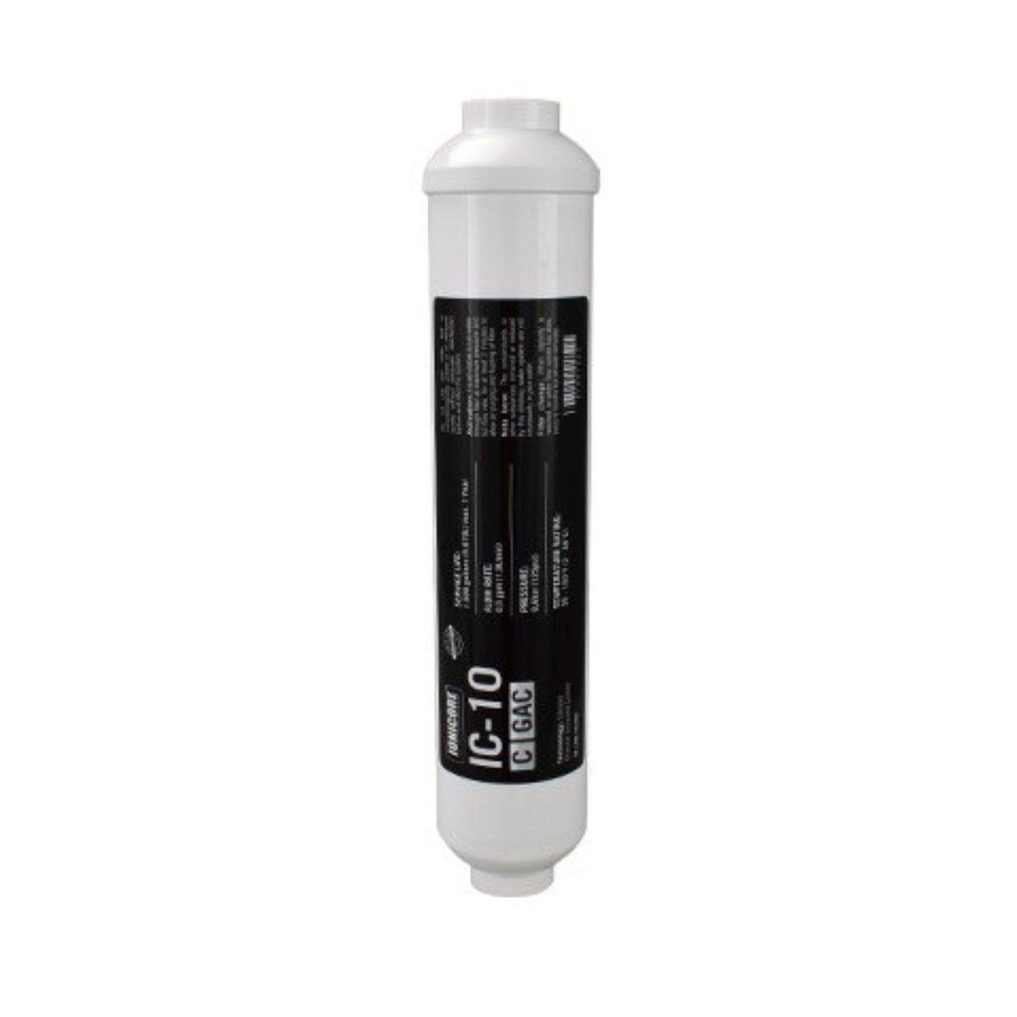 Filtro Ionicore In Linea GAC 1/4" 2"x10" -5670l. - IC-10CGAC