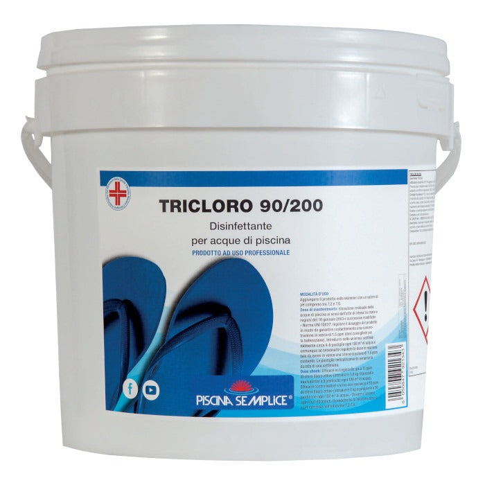 Tricloro 90% in Pastiglie da 200 Grammi 5Kg
