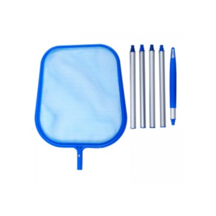 Skimmer Pulizia della Piscina - Retino con manico in alluminio 1,5mt