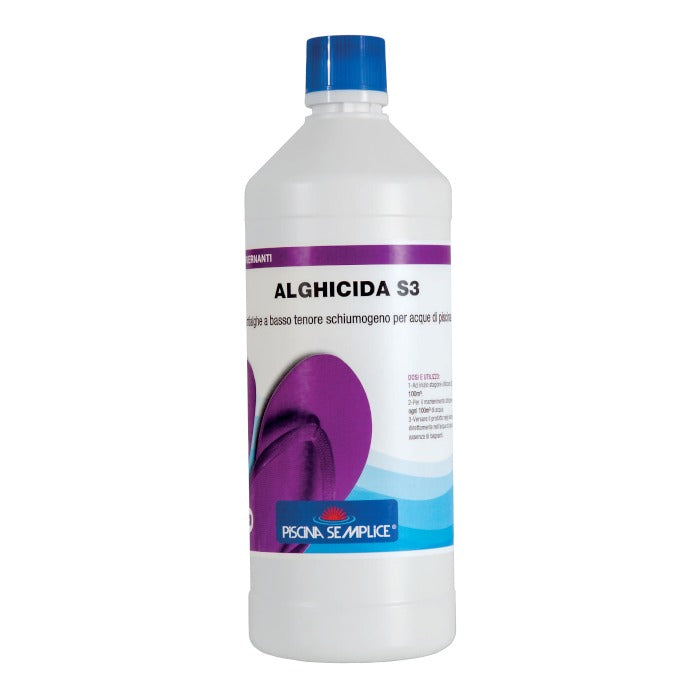 Alghicida S3 1lt Per Trattamento Acqua Piscina