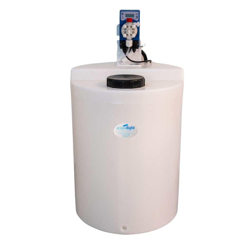 Sistema di clorazione acqua 100L con pompa dosatrice